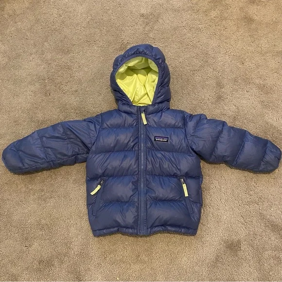 Baby Hi-Loft Down Sweater™ Hoody • Size 3T • Blue - Picture 2 of 10